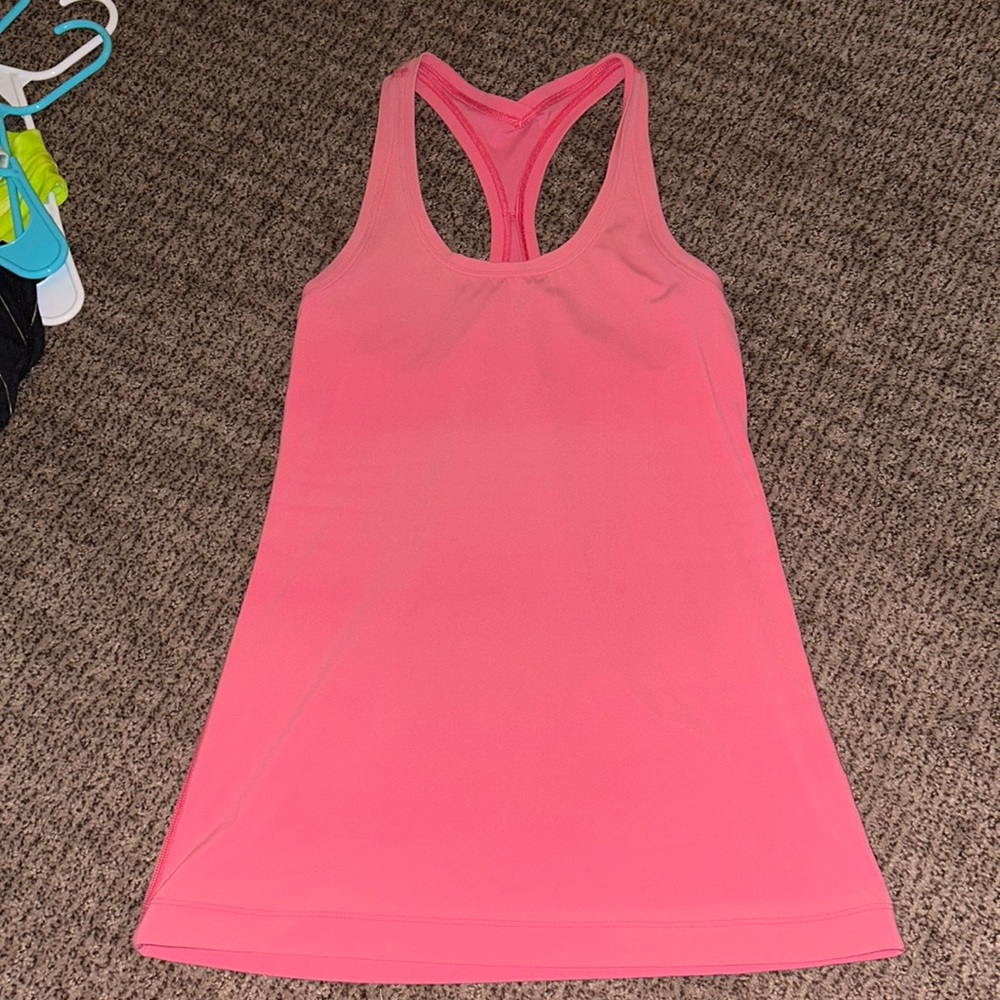 pink lululemon tank